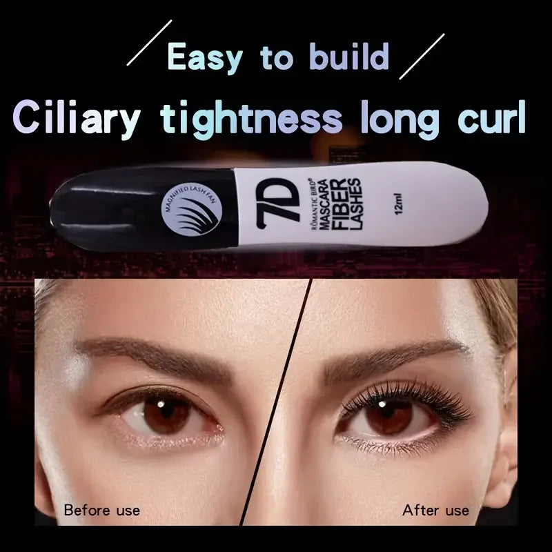 7D Fiber Lash Mascara Set – Waterproof & Extreme Volume - Lylamor.com