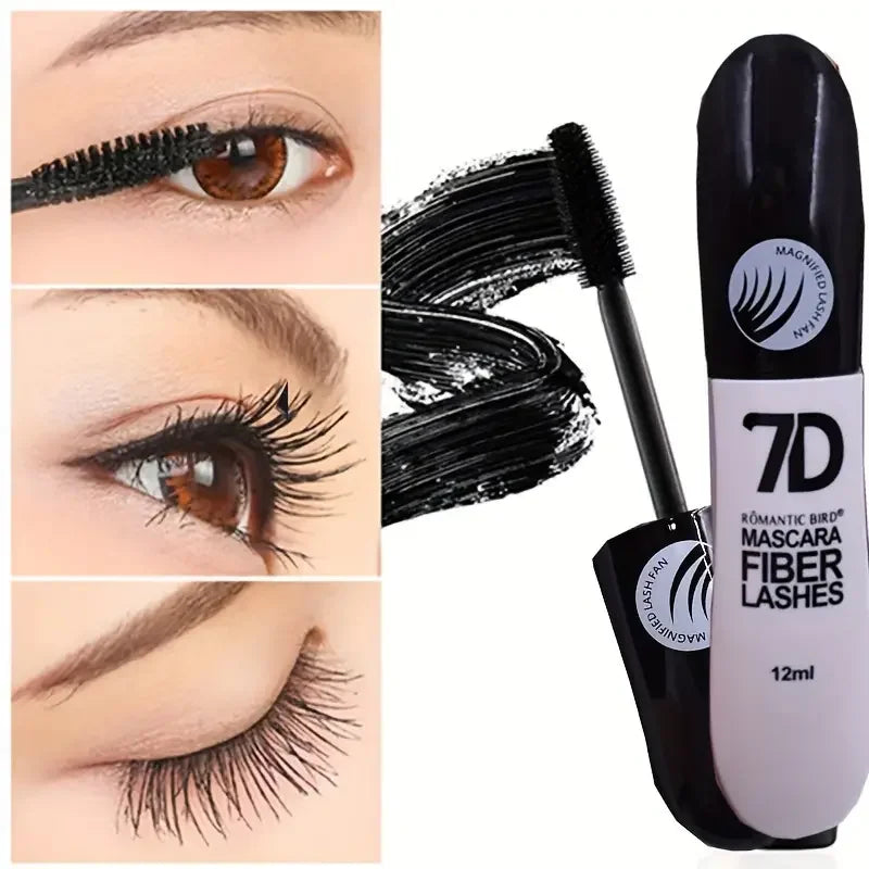7D Fiber Lash Mascara Set – Waterproof & Extreme Volume - Lylamor.com