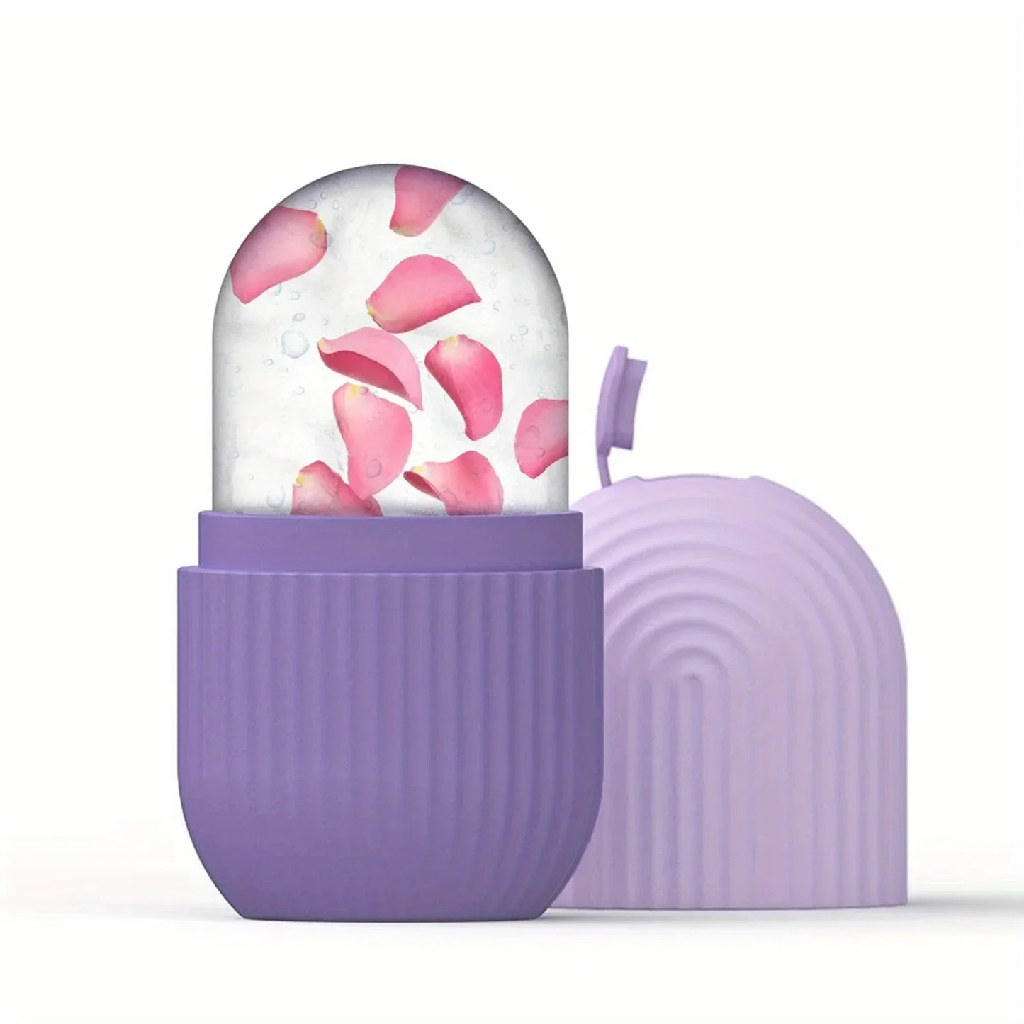 Silicone Beauty Ice Ball Massager – Facial Glow & Contouring Tool - Lylamor.com