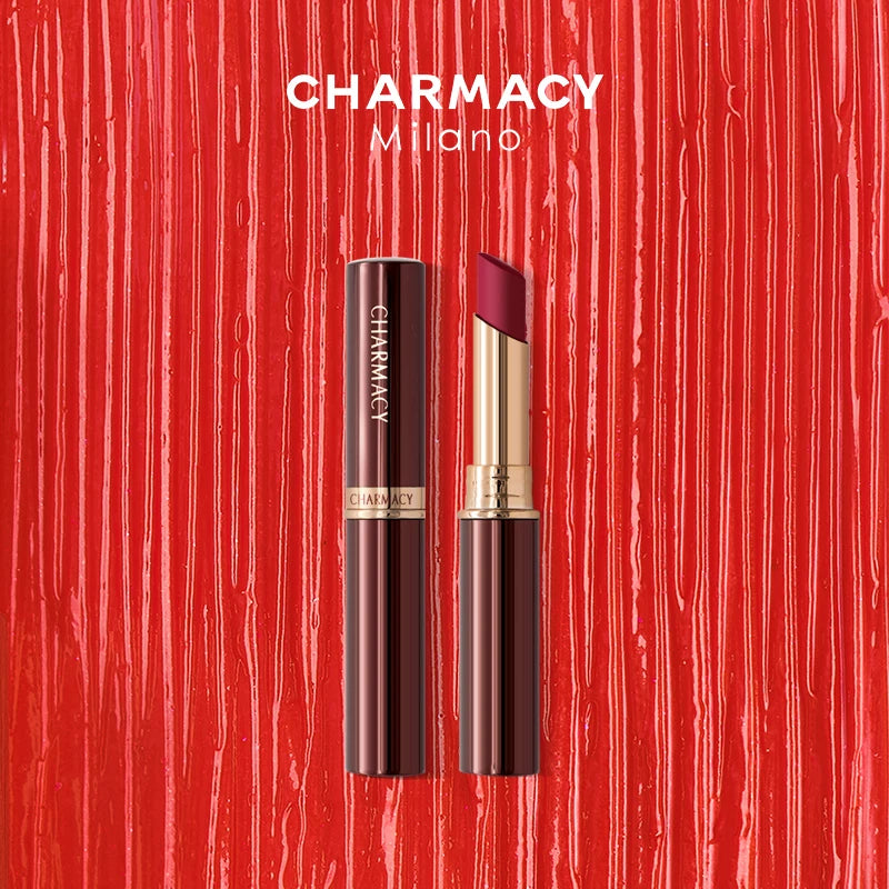 CHARMACY Waterproof Matte Lipstick – 16 Colors, Long-Lasting Velvet Finish - Lylamor.com