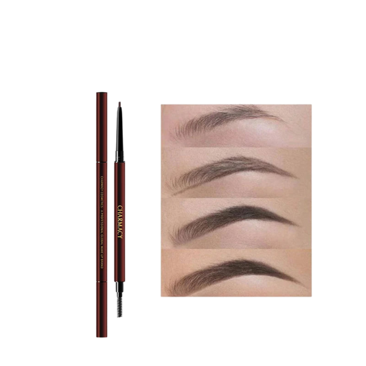CHARMACY 6-Color Eyebrow Pencil | Long-Lasting Waterproof Brow Definer