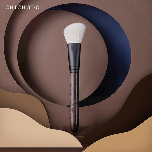 CHICHODO Ink Painting Series Blusher Brush – Goat Hair, High-Quality Makeup Tool - Lylamor.com