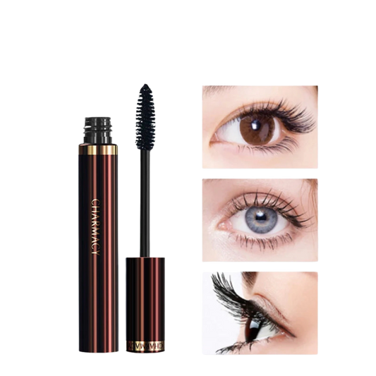 CHARMACY 3D Waterproof Mascara | Quick Dry, Lengthening & Curling