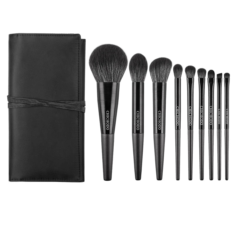 CHICHODO Violet 9pcs Professional Makeup Brush Set - Lylamor.com