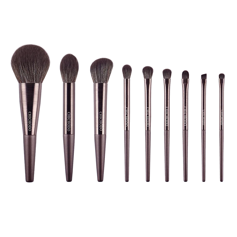 CHICHODO Violet 9pcs Professional Makeup Brush Set - Lylamor.com