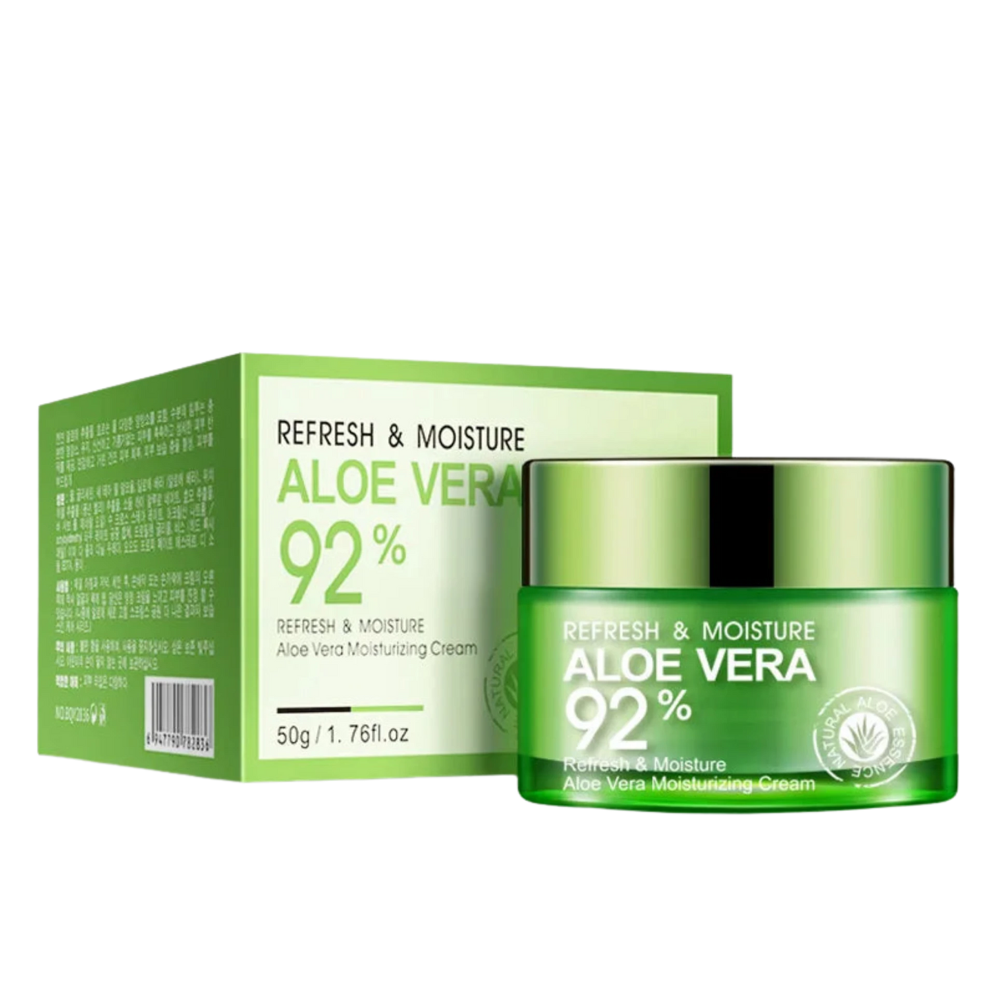 BIOAOUA 92% Aloe Vera Extract Essence Facial Cream