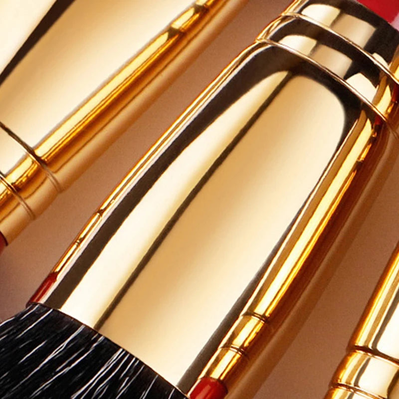 CHICHODO Red Rose Series Sculpting Brush – Premium Squirrel Hair Bronzer & Brush - Lylamor.com