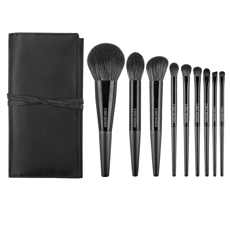 CHICHODO Violet 9pcs Professional Makeup Brush Set - Lylamor.com