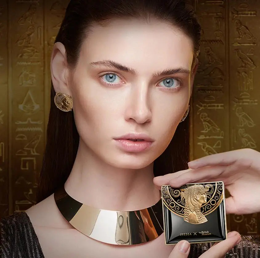 ZEESEA Egypt Collection 3-Color Pressed Face Powder – Matte, Oil Control, Long Lasting - Lylamor.com