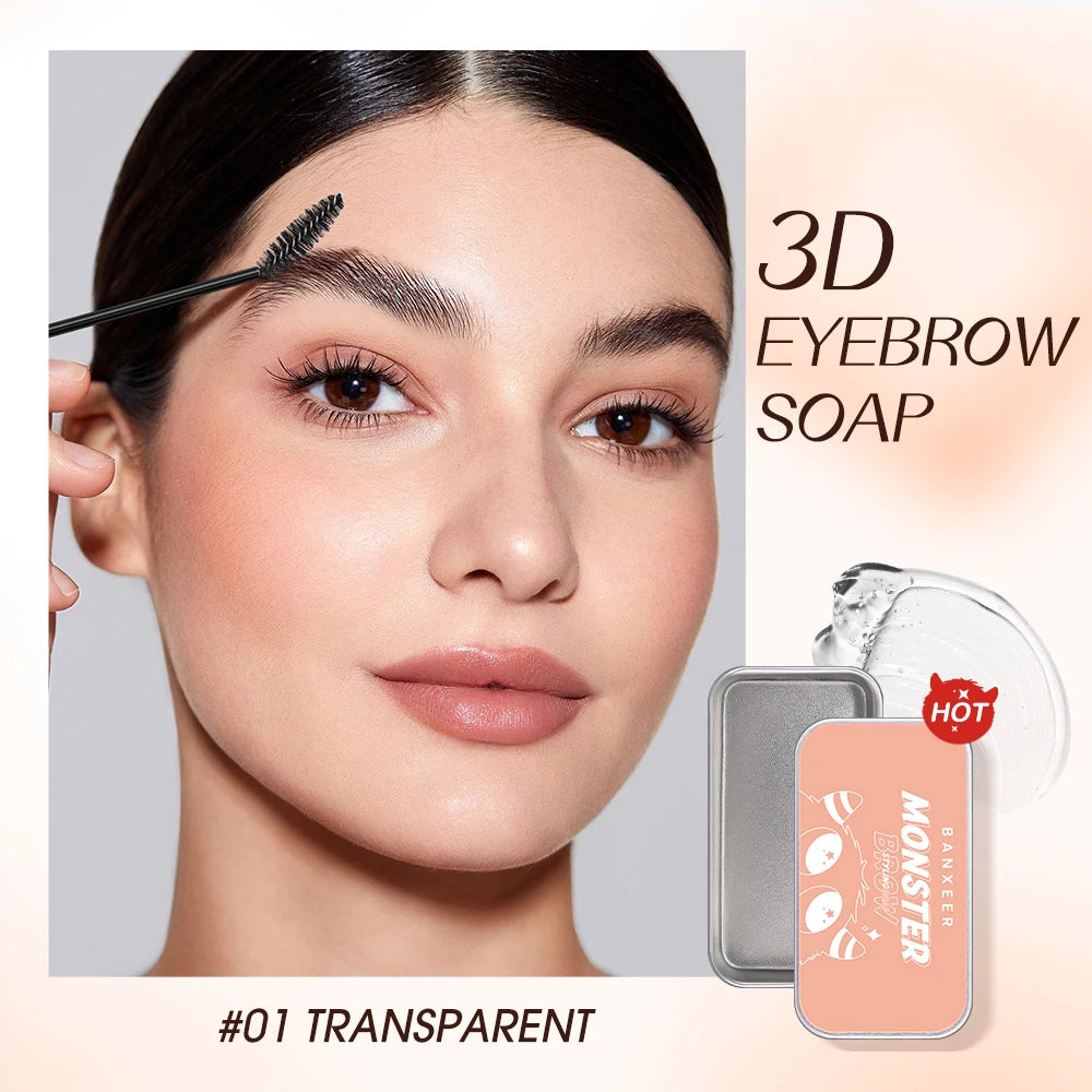 BANXEER Waterproof Eyebrow Pomade Gel Smudge-Proof Quick Drying Brow Styling - Lylamor.com