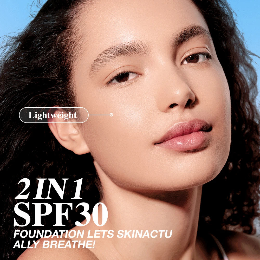 O.TWO.O Liquid Coverage Foundation Cream Matte Moisturizing Oil-Control Long-Lasting Waterproof Concealer - Lylamor.com