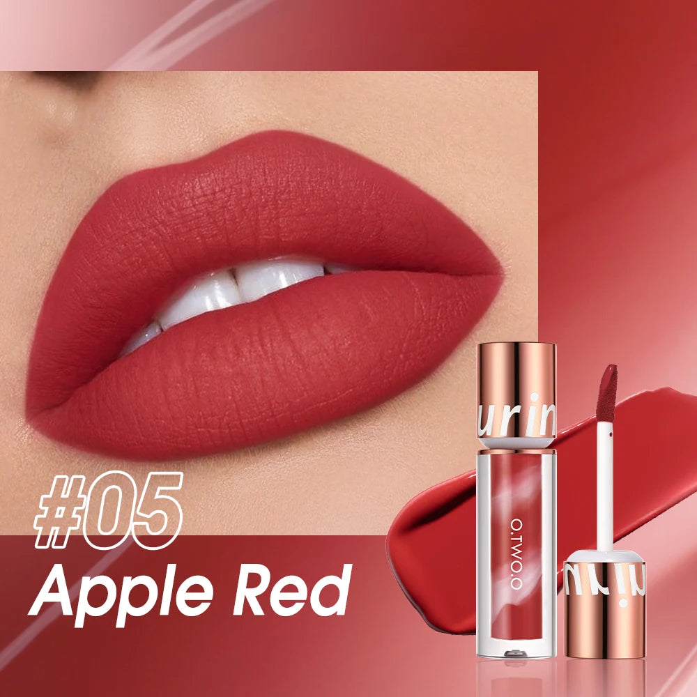 O.TWO.O Velvet Matte Liquid Lipstick – Waterproof Non-Stick Long Lasting Lip Tint - Lylamor.com