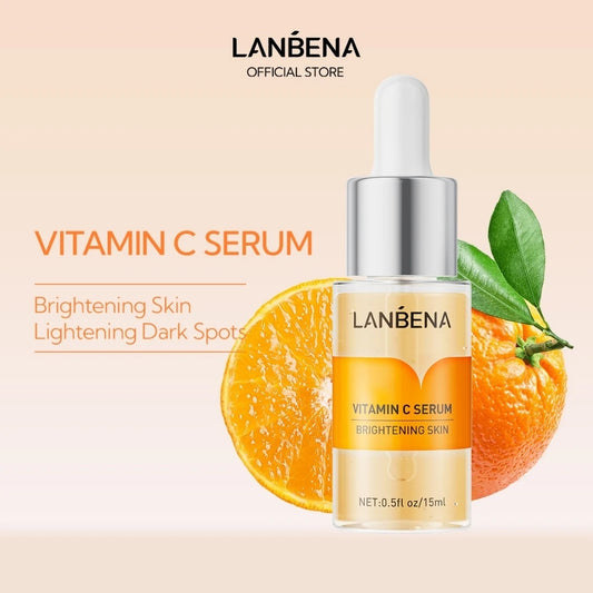 LANBENA Vitamin C Facial Essence 17ml – Brightening, Firming & Anti-Aging Serum for Women - Lylamor.com