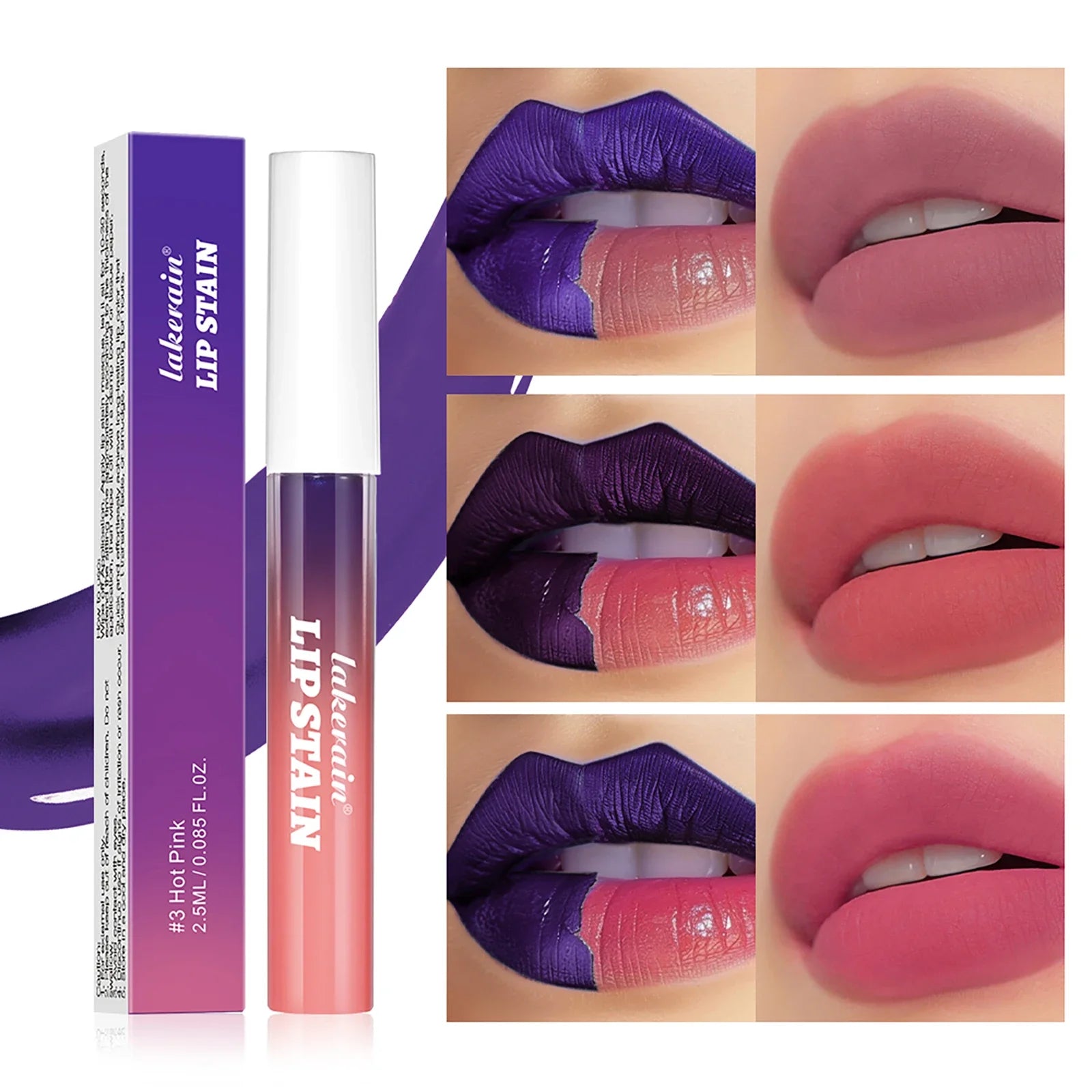 Waterproof Peel-Off Lip Liner & Lip Gloss – Long-Lasting Lip Tint, Tear-Off Lip Stain - Lylamor.com