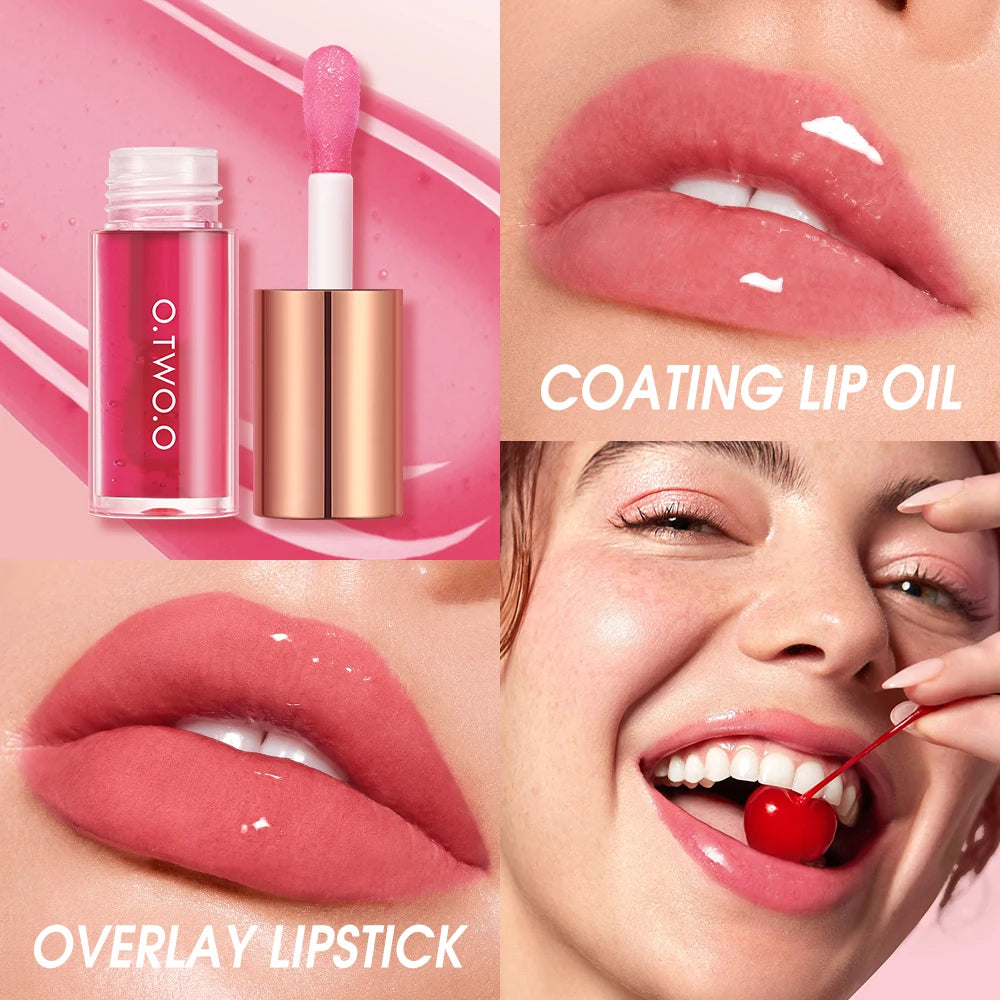 O.TWO.O Lip Oil Plumper – Moisturizing Glossy Lip Balm & Tint Care - Lylamor.com