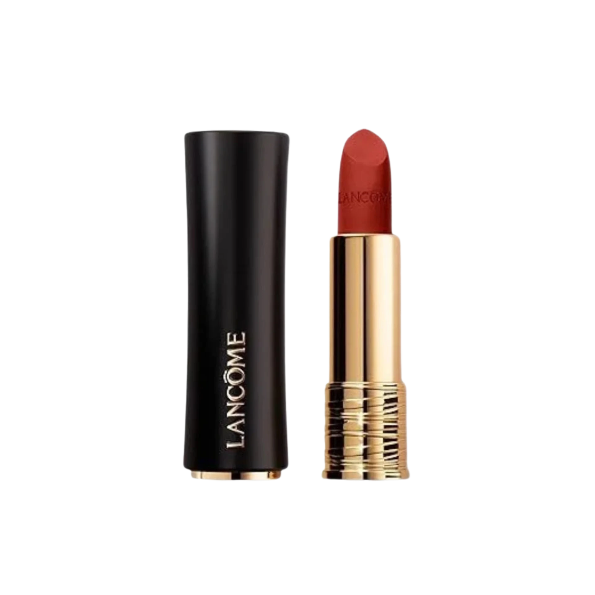 Lancome L’Absolu Rouge Drama Matte Lipstick Bold Matte Finish Lasting Comfort Hydration Shade 196 - Lylamor.com