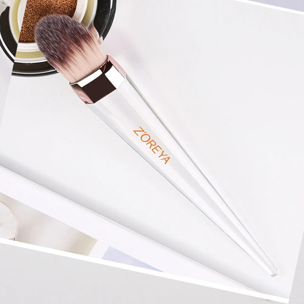 Zoreya Portable Makeup Brush Storage Box for Girls with Blush Foundation and Concealer Brushes - Lylamor.com
