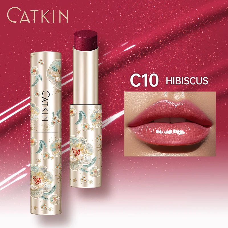 CATKIN Glossy Lip Balm – Hydrating, Nourishing, and Protective Lip Care in 6 Vibrant Shades - Lylamor.com