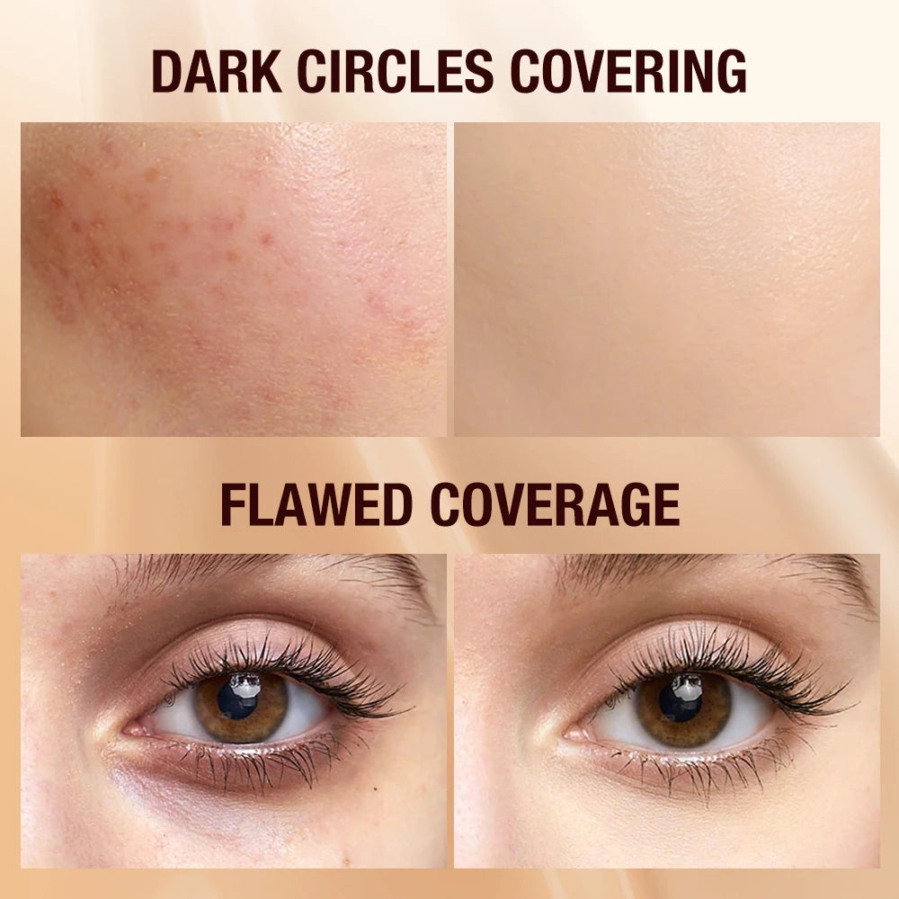 O.TWO.O Concealer Matte Lightweight Waterproof Full Coverage Makeup Base - Lylamor.com
