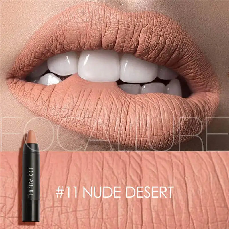 FOCALLURE Matte Lipstick – Waterproof & Long-Lasting - Lylamor.com