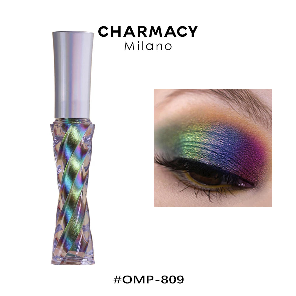CHARMACY Glitter Liquid Eyeshadow – 40 Duochrome Colors, Long-lasting Shimmer & Metallic Finish - Lylamor.com