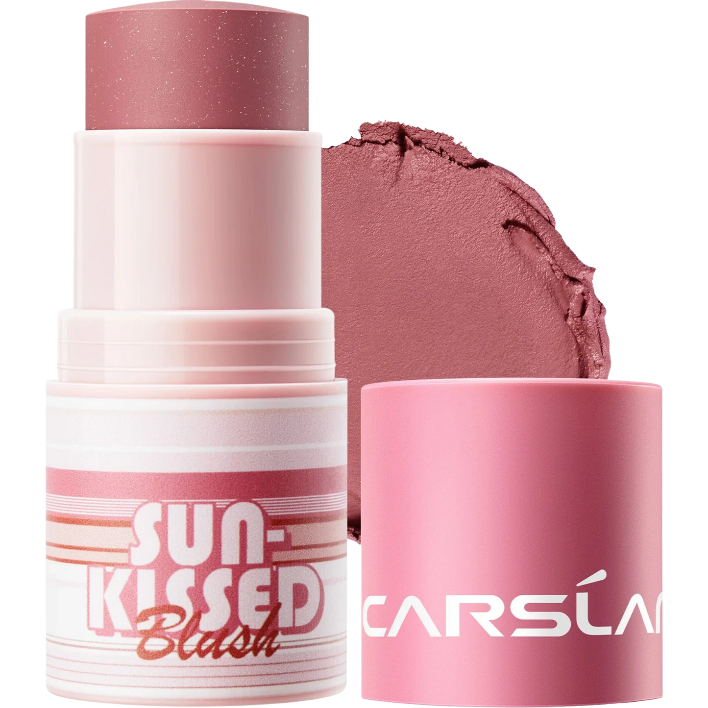 CARSLAN Sun-kissed Blush Stick Vegan Creamy Lightweight Lip & Cheek Makeup - Lylamor.com
