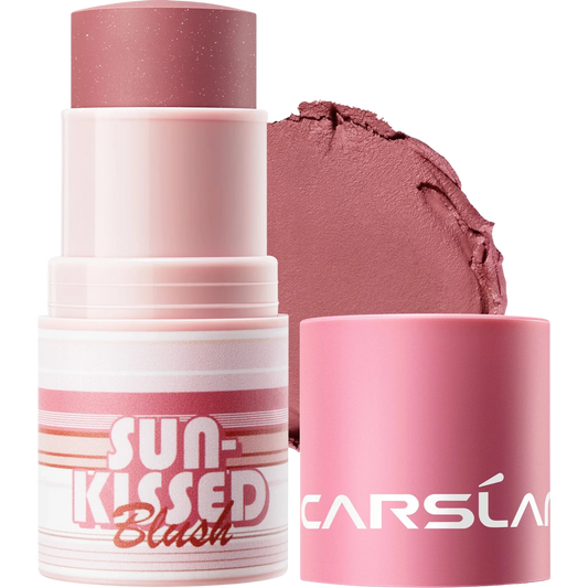 CARSLAN Sun-kissed Blush Stick Vegan Creamy Lightweight Lip & Cheek Makeup - Lylamor.com