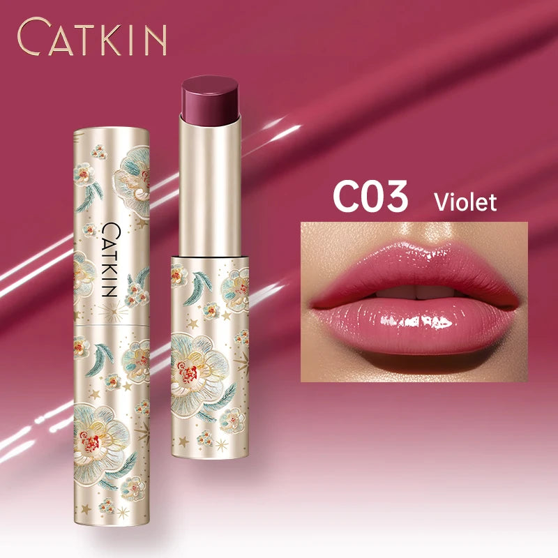 CATKIN Glossy Lip Balm – Hydrating, Nourishing, and Protective Lip Care in 6 Vibrant Shades - Lylamor.com