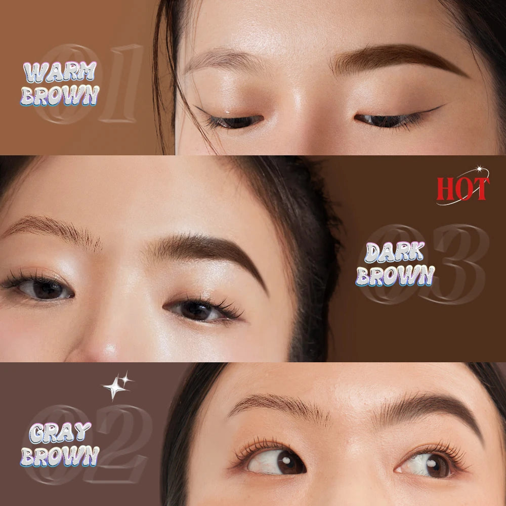 BANXEER Eyebrow Pomade – Waterproof Long Lasting Brow Gel with Brush - Lylamor.com