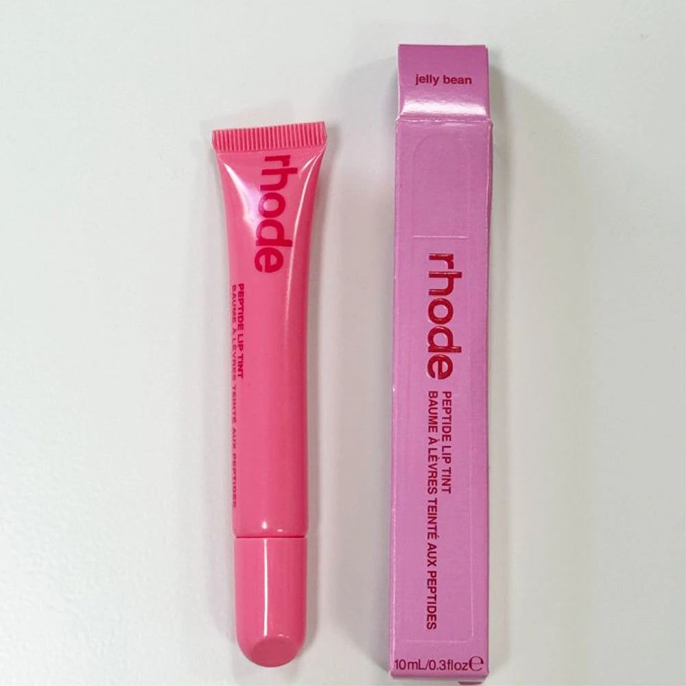 Rhode Makeup Lip Glosses Plump Moisturizing Lip Glaze Oil Long Lasting Nourishing Lipstick Care Ins Salty Tan Raspberry with Box