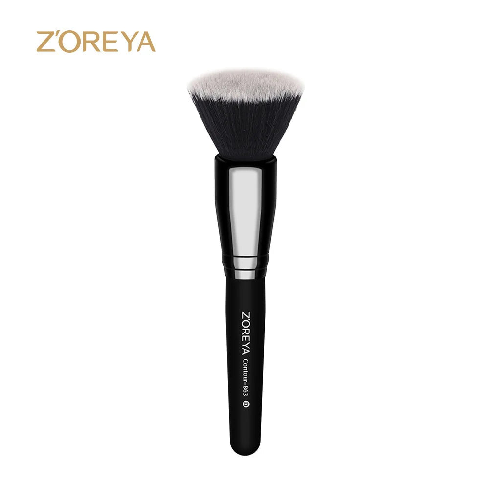 Zoreya Portable Makeup Brush Storage Box for Girls with Blush Foundation and Concealer Brushes - Lylamor.com