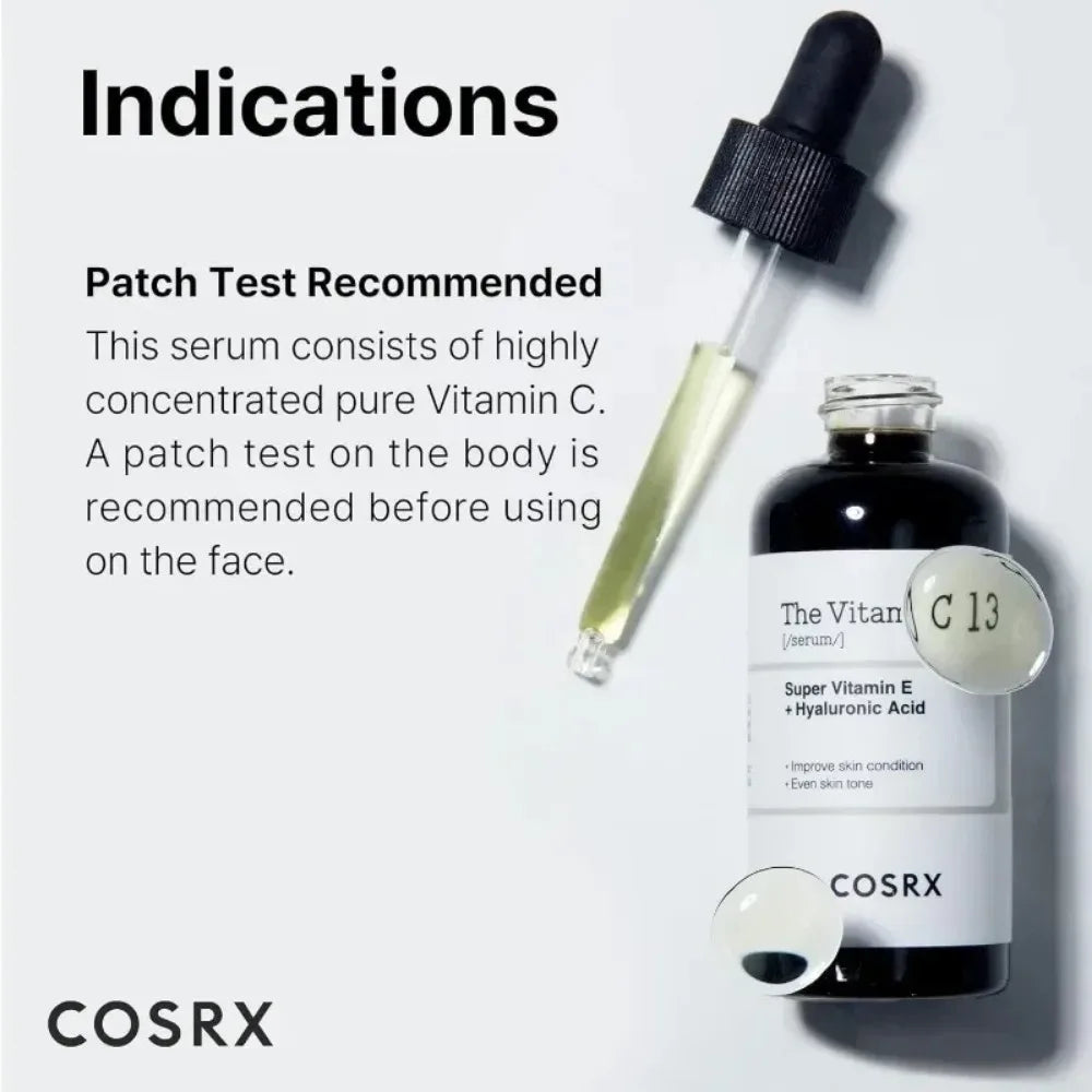 COSRX The Vitamin C23 Serum Vitamin C Essence C13 Essence Vitamin C Serum for Face Korean Skin Care Products Serum Facial - Lylamor.com