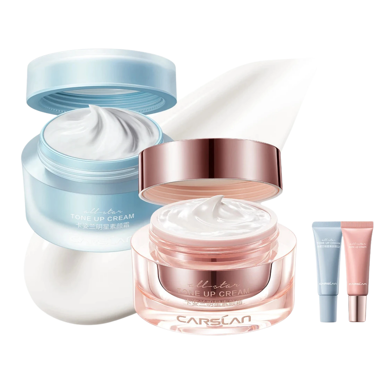 CARSLAN All Star Tong-Up Cream Foundation – Hydrating & Brightening Base Makeup - Lylamor.com