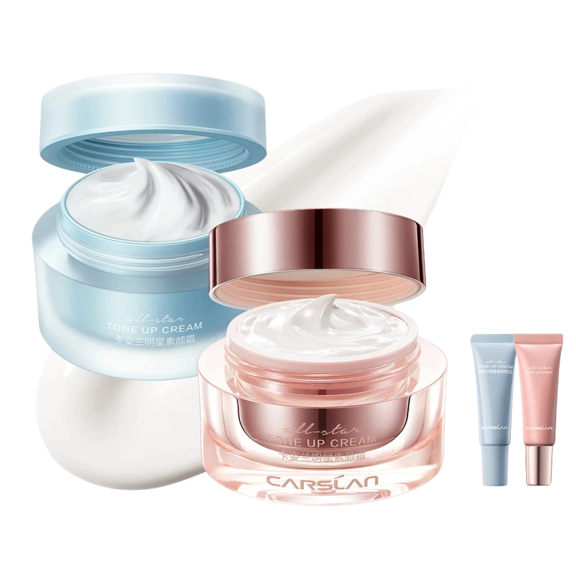CARSLAN All Star Tong-Up Cream Foundation – Hydrating & Brightening Base Makeup - Lylamor.com