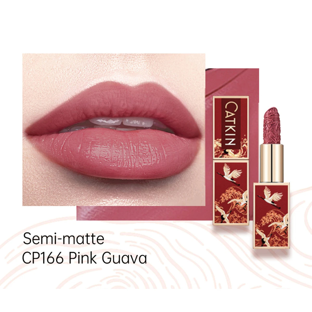CATKIN Velvet Matte Lipstick – Long Lasting, Hydrating, Smooth & Creamy Texture - Lylamor.com