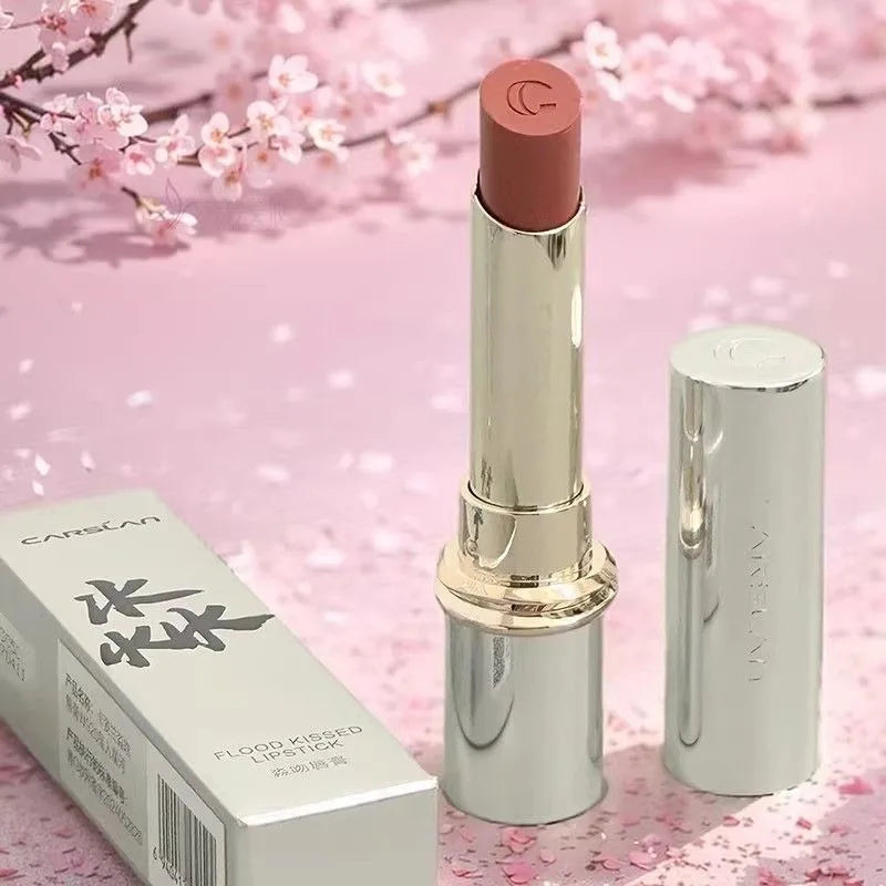 CARSLAN Moisturizing Lipsticks Water Light Fade Lip Lines Lip Gloss Orange Red Tint Lasting Watery Lightness Lip Stick Makeup - Lylamor.com