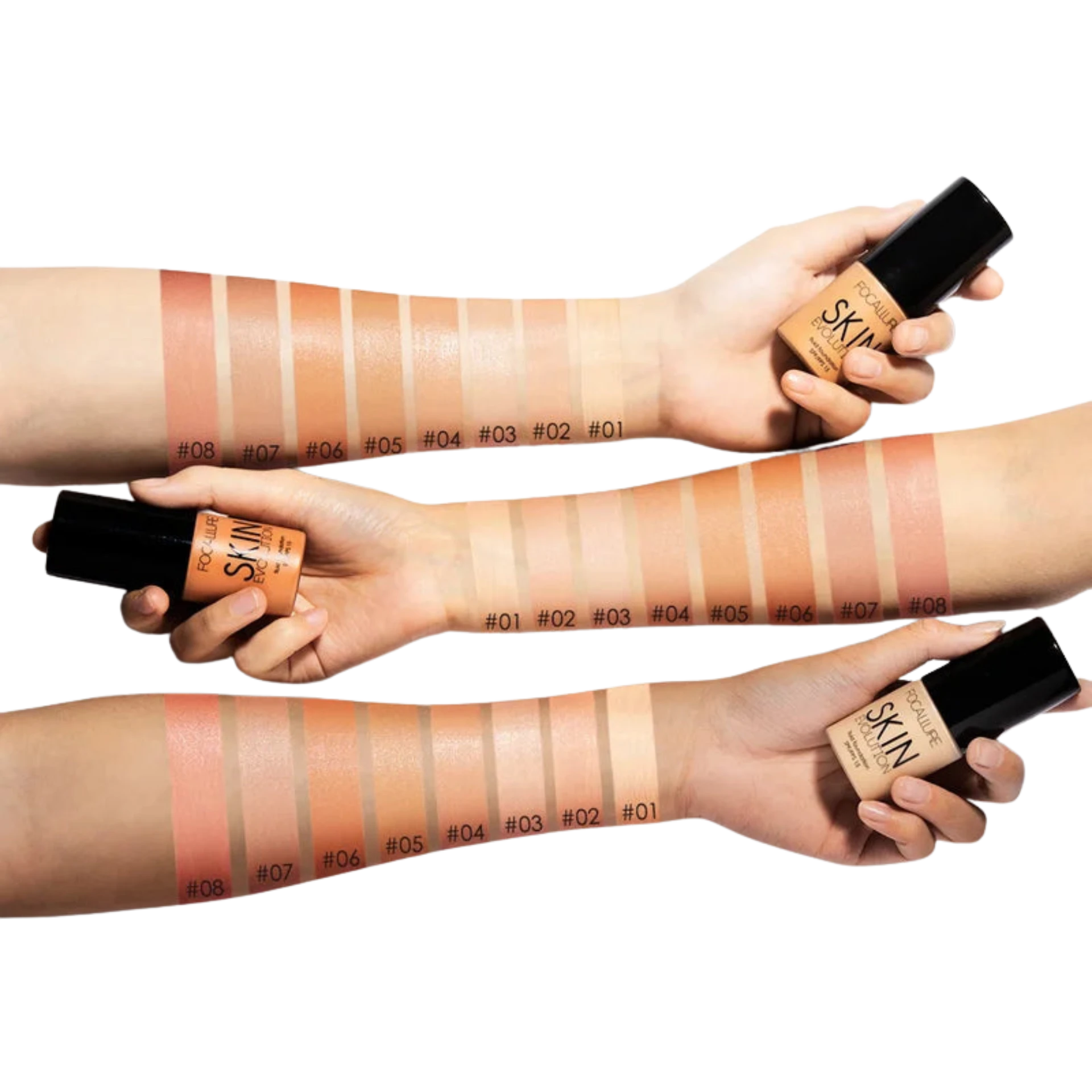 FOCALLURE Liquid Foundation – Full Coverage, Oil-Control & Moisturizing - Lylamor.com