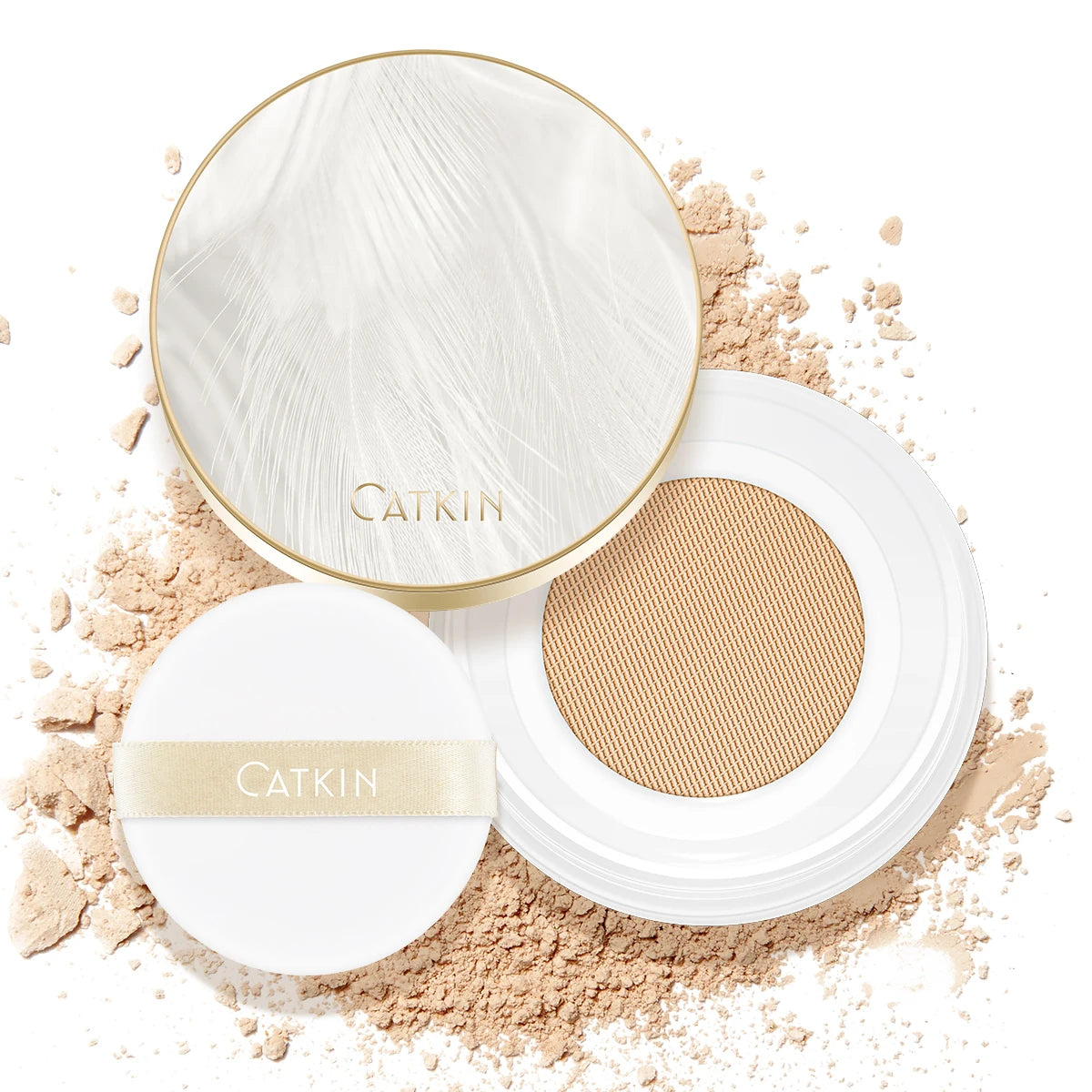 CATKIN Chic Luxury Loose Powder – Matte Setting Powder for Oil Control &amp; Long-Lasting Finish - Lylamor.com