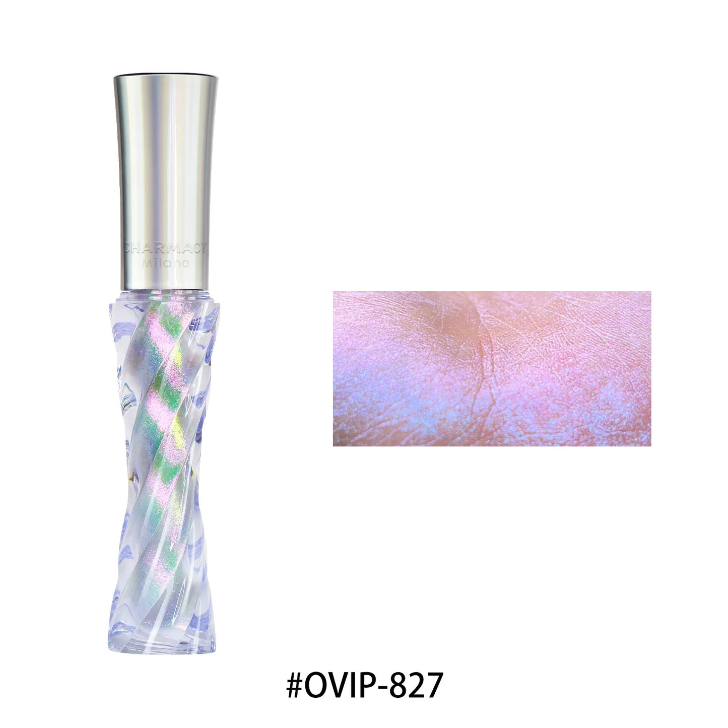 CHARMACY Glitter Liquid Eyeshadow – 40 Duochrome Colors, Long-lasting Shimmer & Metallic Finish - Lylamor.com