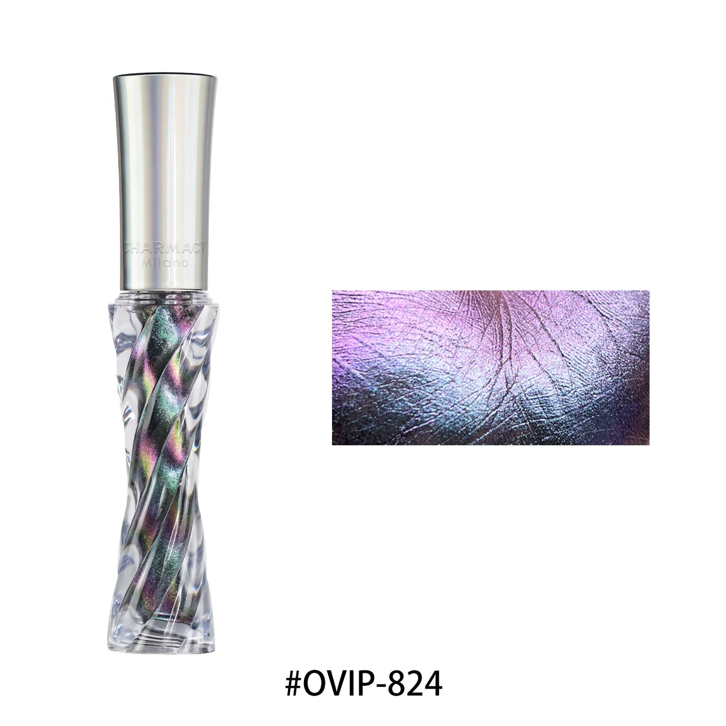 CHARMACY Glitter Liquid Eyeshadow – 40 Duochrome Colors, Long-lasting Shimmer & Metallic Finish - Lylamor.com