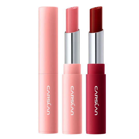 CARSLAN Color Lip Balm Flower Essence Moisturizing Lip Tint Gloss Plumper Lip Care - Lylamor.com