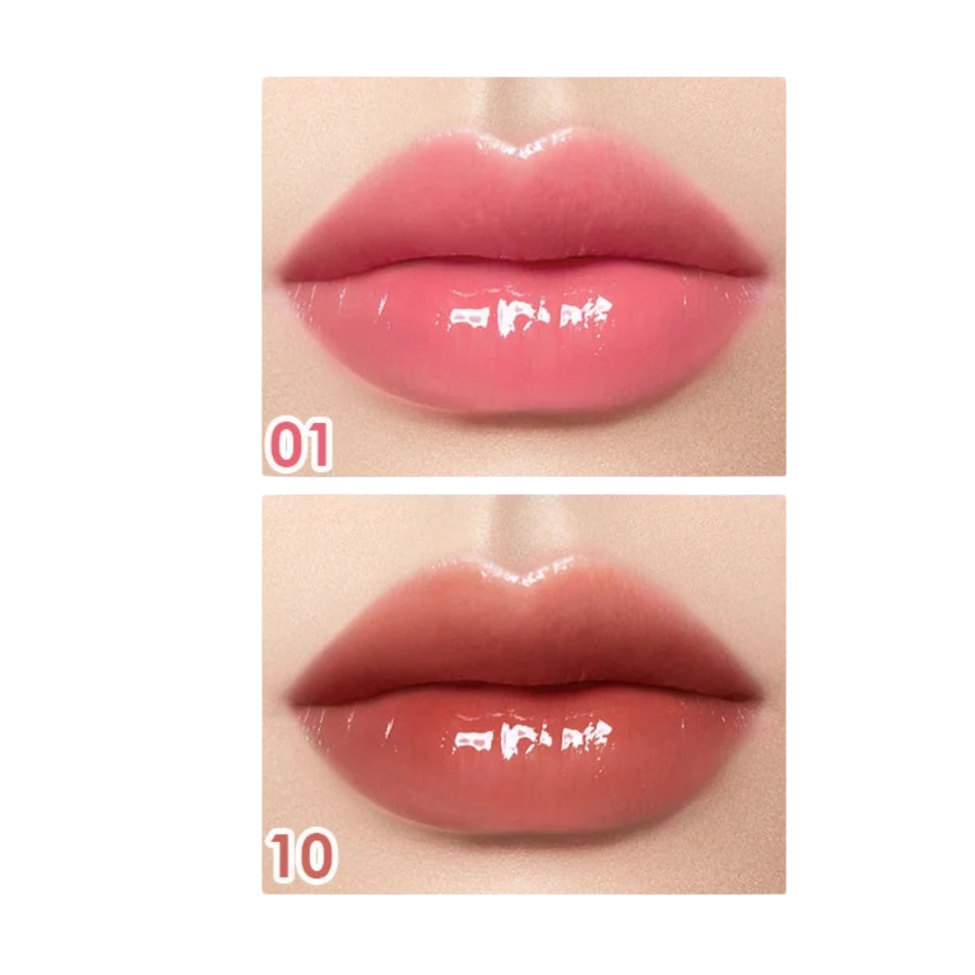 CARSLAN Color Lip Balm Flower Essence Moisturizing Lip Tint Gloss Plumper Lip Care - Lylamor.com