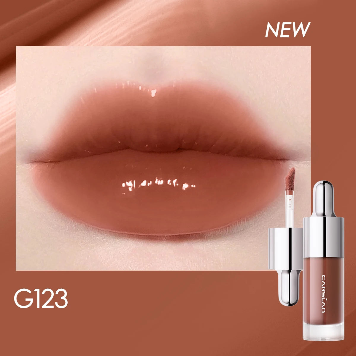 CARSLAN Lip Glow – Hydrating Plumping Lip Gloss Tint with Lip-Moisturizing Care - Lylamor.com