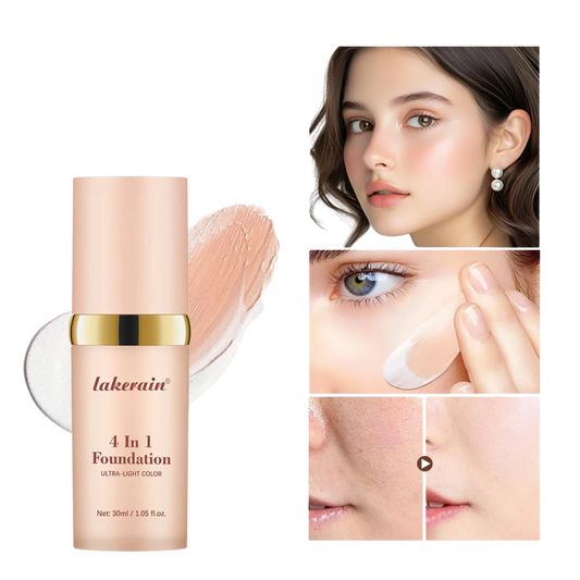 Color Changing Foundation 4 In 1 Moisturizer Longwearing Waterproof Concealer Even Skin Toning Sunscreen Spf 30 Whitening Makeup - Lylamor.com