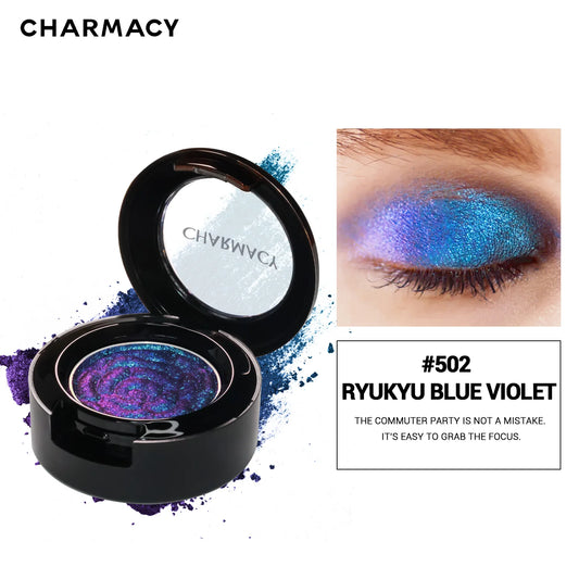 CHARMACY Duochrome Chameleon Eyeshadow – Long-lasting, Waterproof Glitter Pigment - Lylamor.com