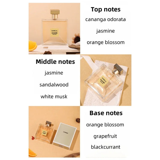 50/100ml Gabelil Women Perfume Refreshing Ladies Luxury Scent Modern Woody Fragrance Elegant Alluring Eau de Parfum for Women