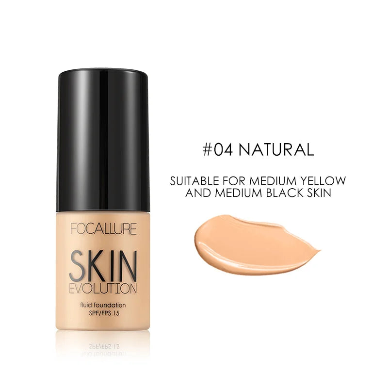 FOCALLURE Liquid Foundation – Full Coverage, Oil-Control & Moisturizing - Lylamor.com