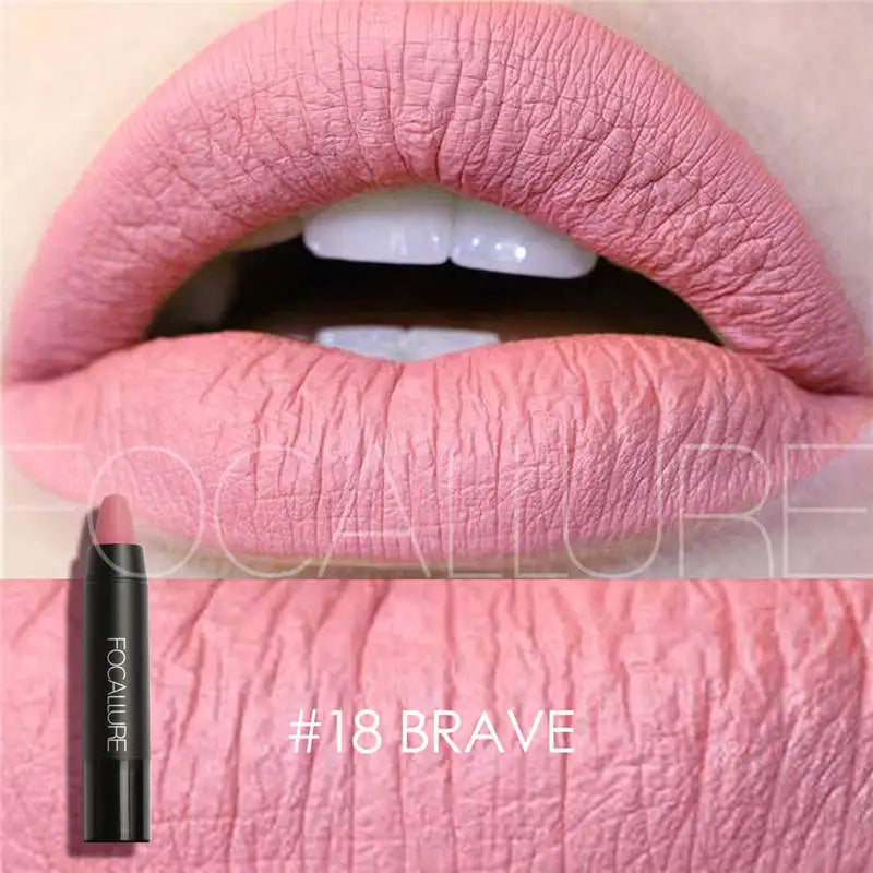 FOCALLURE Matte Lipstick – Waterproof & Long-Lasting - Lylamor.com