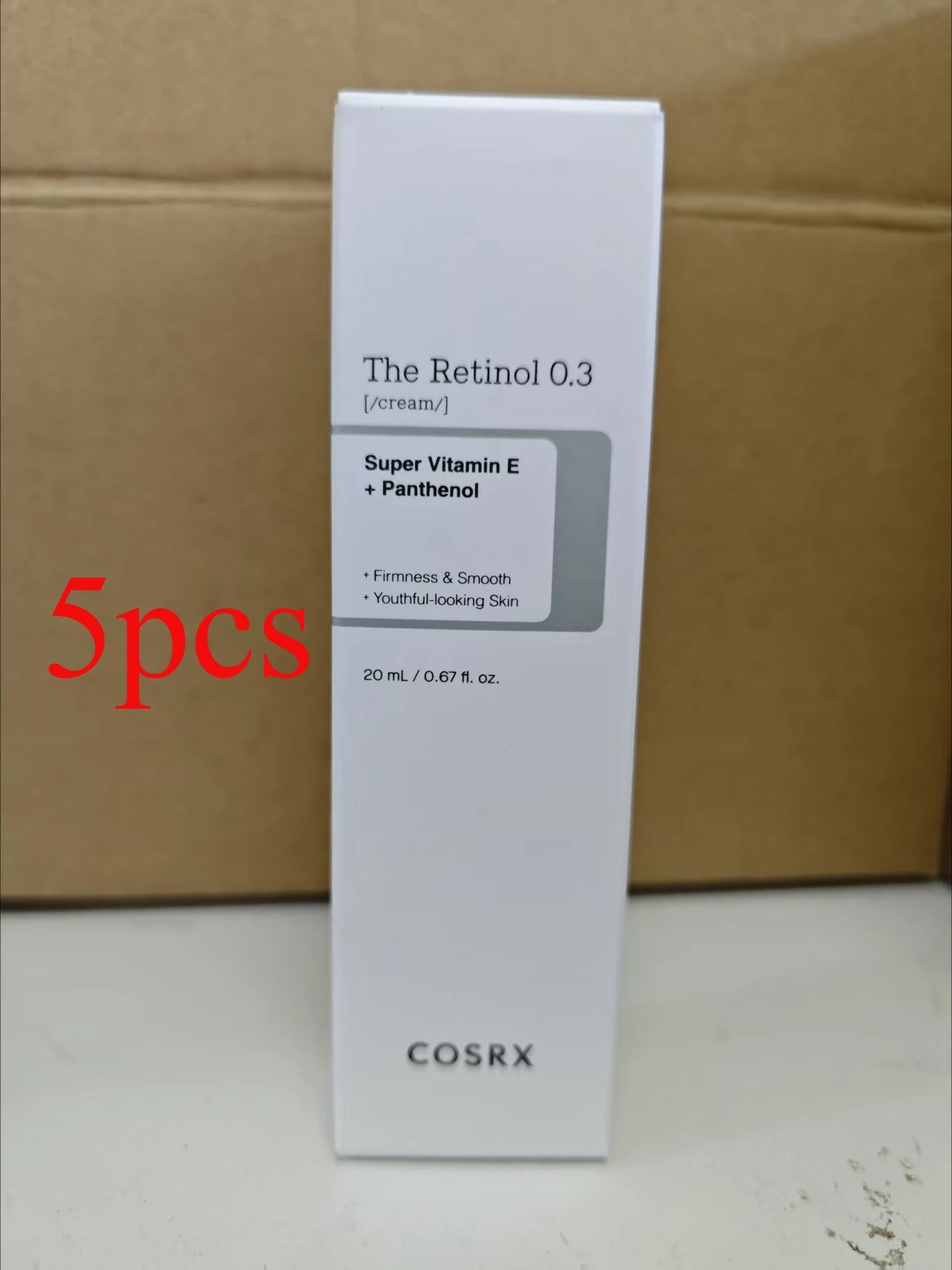 COSRX Pure A Alcohol Cream Retinol Facial Cream Pulling Moisturizing Firming Anti-Wrinkle Night Cream Facial Care 0.1% 0.3% 20ml - Lylamor.com