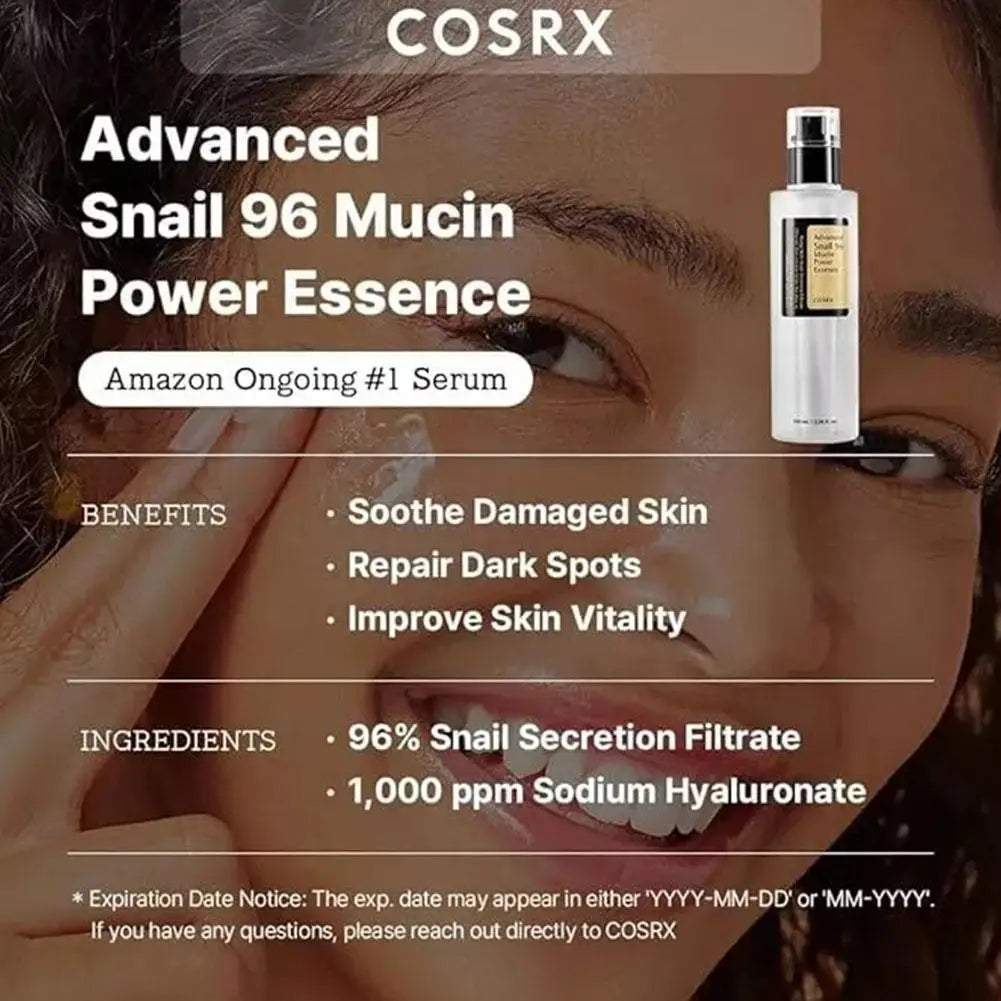 Advanced Snail 96 Mucin Power Essence – Moisturizing, Smoothing, Nourishing Facial Care - Lylamor.com